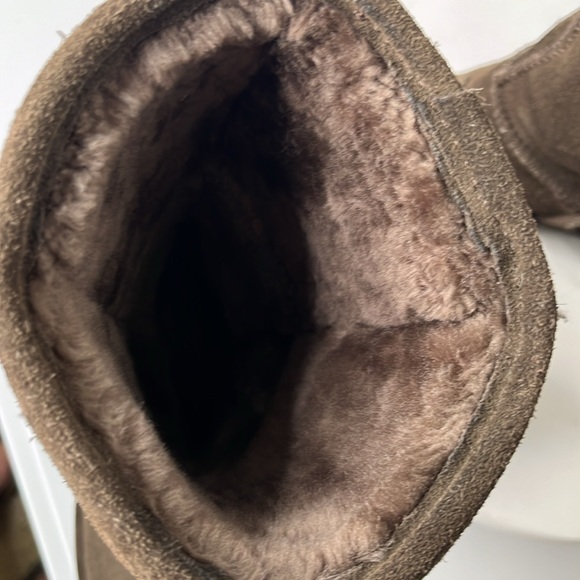 Bjorndal leather & sheepskin lined brown boots Sz 7 - Picture 9 of 10